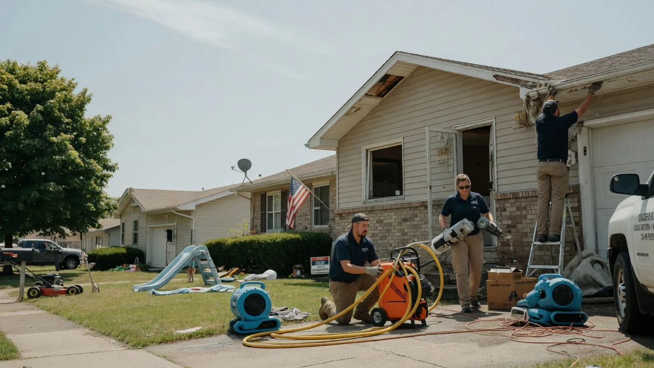 Water Damage Restoration in Opdyke, IL near me